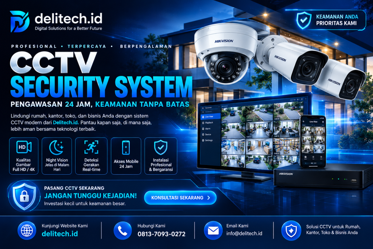 CCTV Medan: Solusi Security System untuk Rumah, Toko dan Bisnis